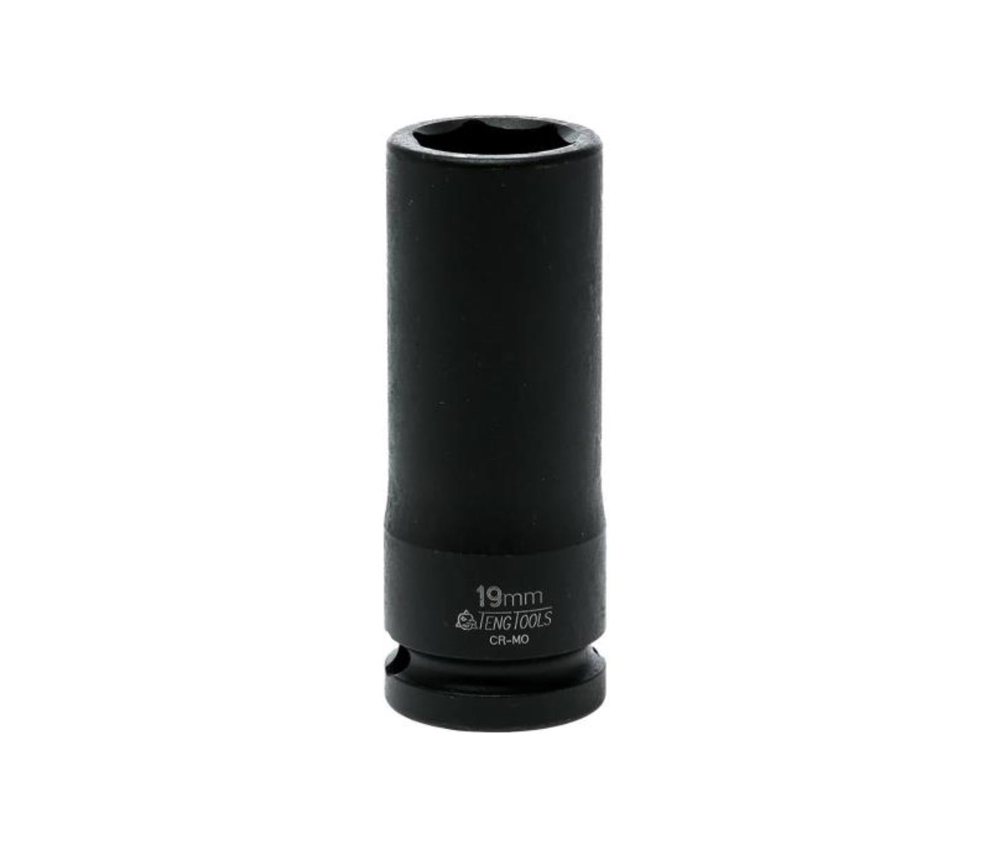 Teng 1/2in Dr. Deep Impact Socket 19mm DIN