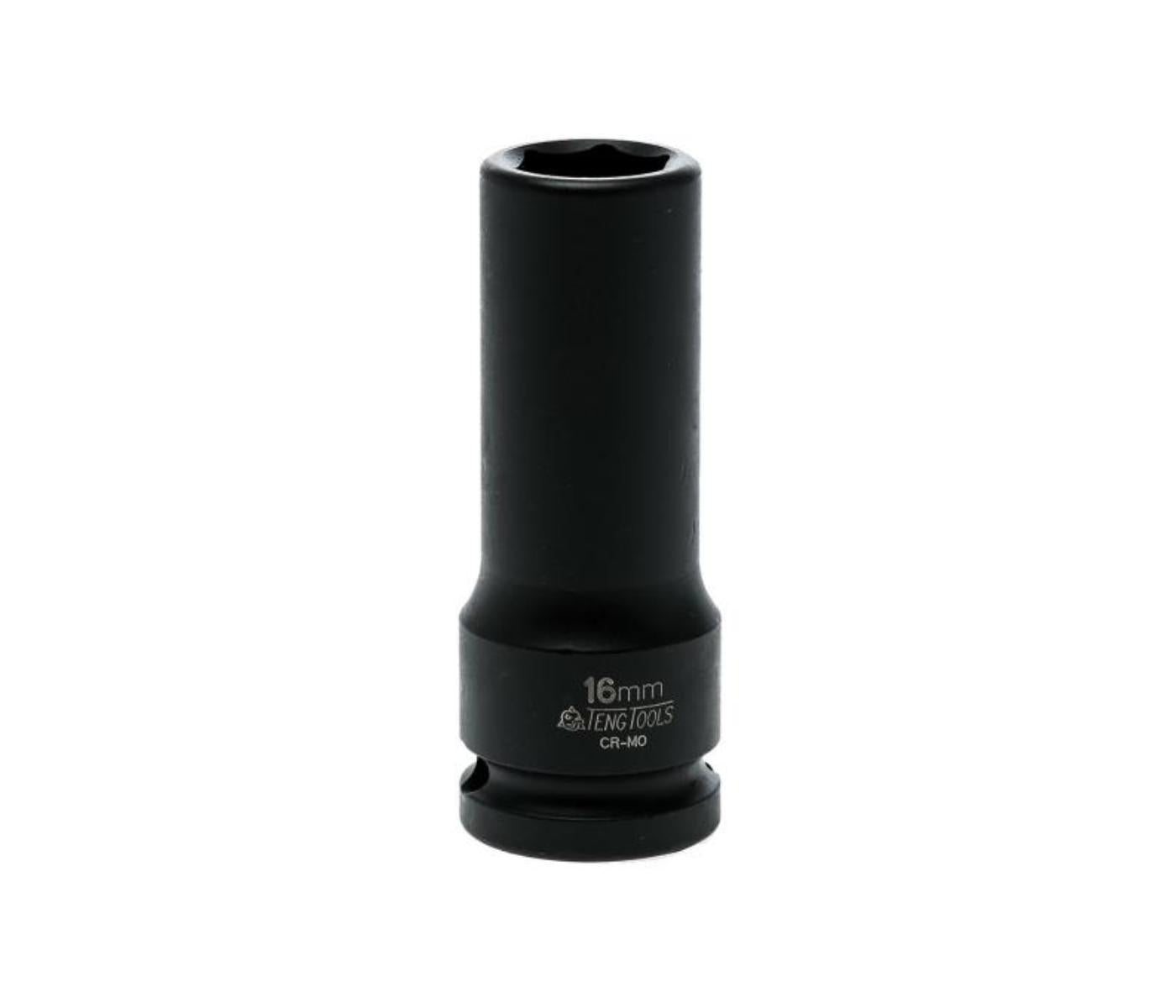Teng 1/2in Dr. Deep Impact Socket 16mm DIN