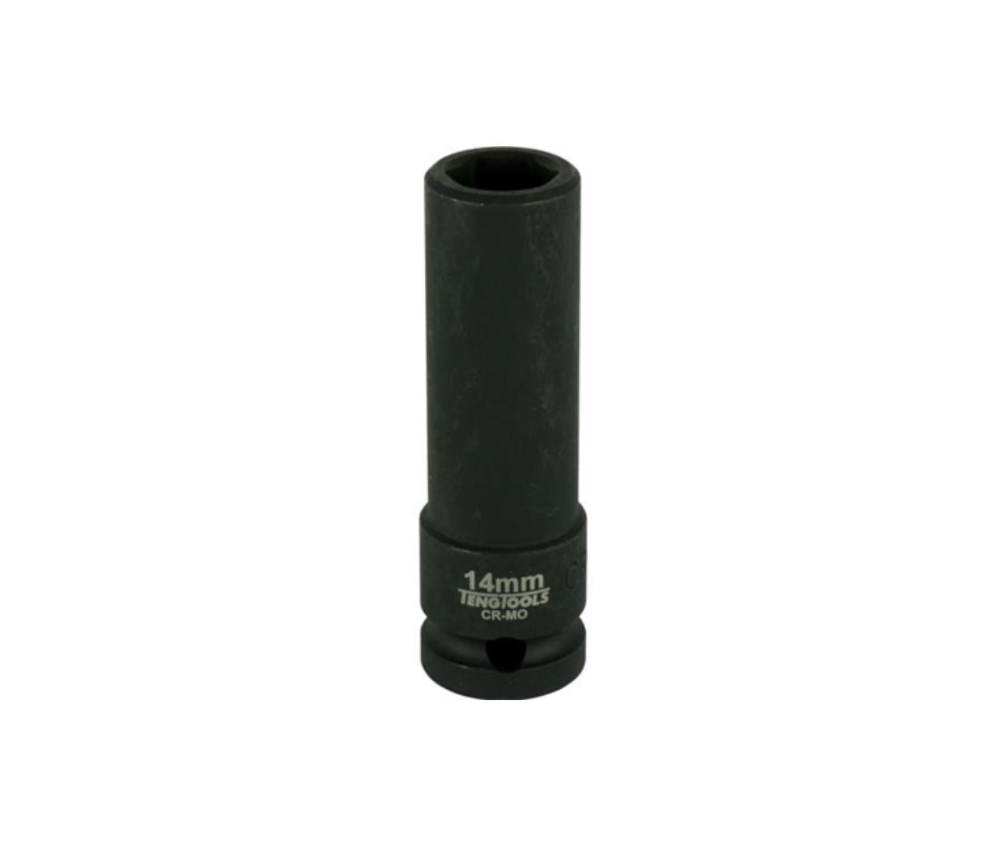 Teng 1/2in Dr. Deep Impact Socket 14mm DIN