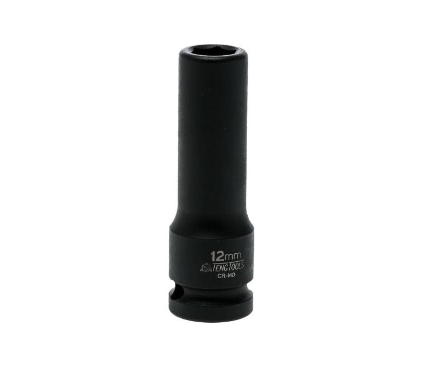 Teng 1/2in Dr. Deep Impact Socket 12mm DIN