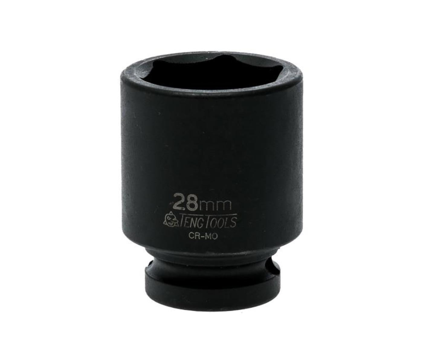 Teng 1/2in Dr. Impact Socket 28mm DIN