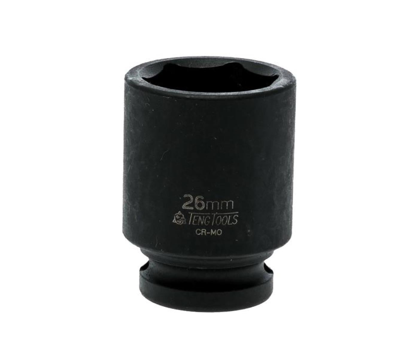 Teng 1/2in Dr. Impact Socket 26mm DIN
