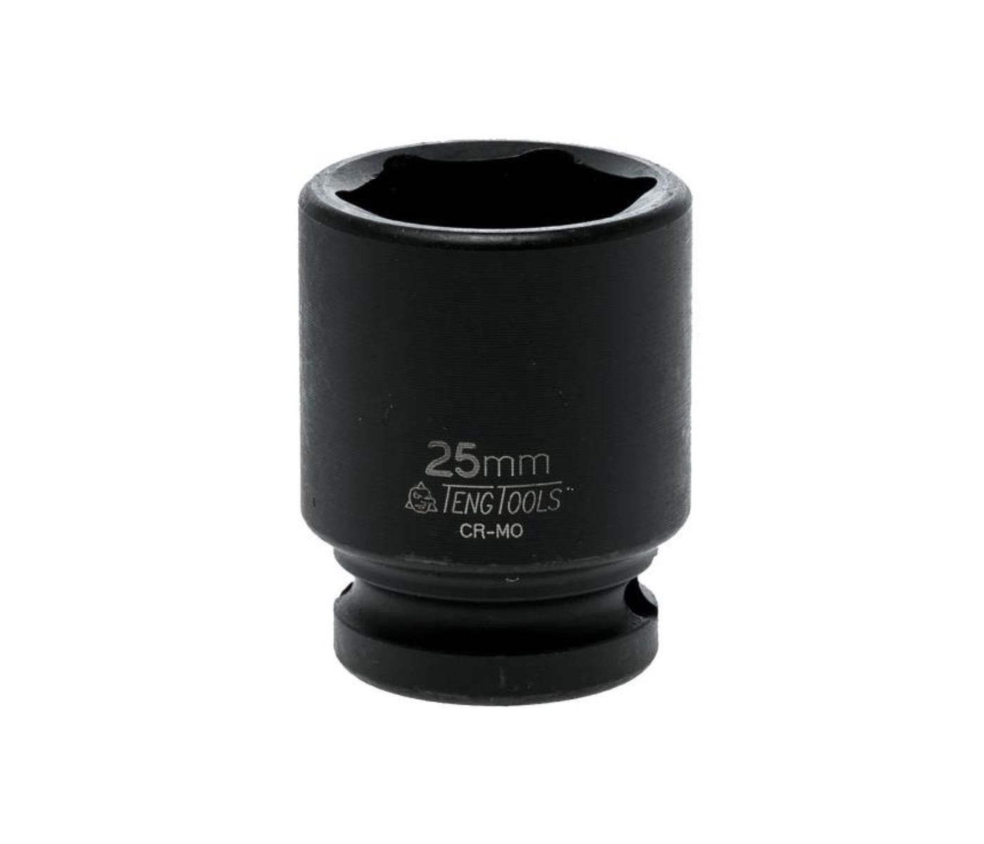 Teng 1/2in Dr. Impact Socket 25mm DIN