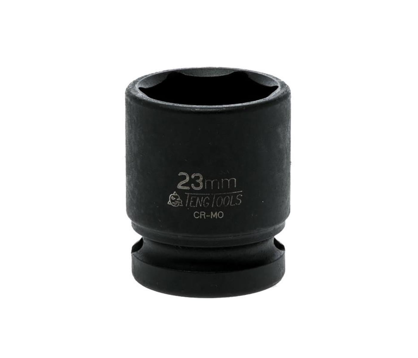 Teng 1/2in Dr. Impact Socket 23mm DIN