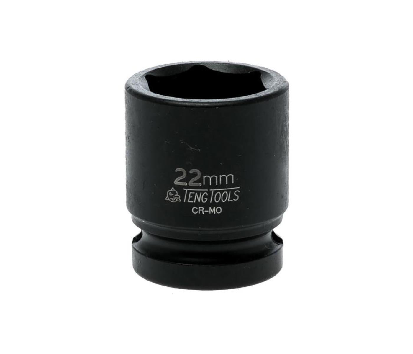 Teng 1/2in Dr. Impact Socket 22mm DIN
