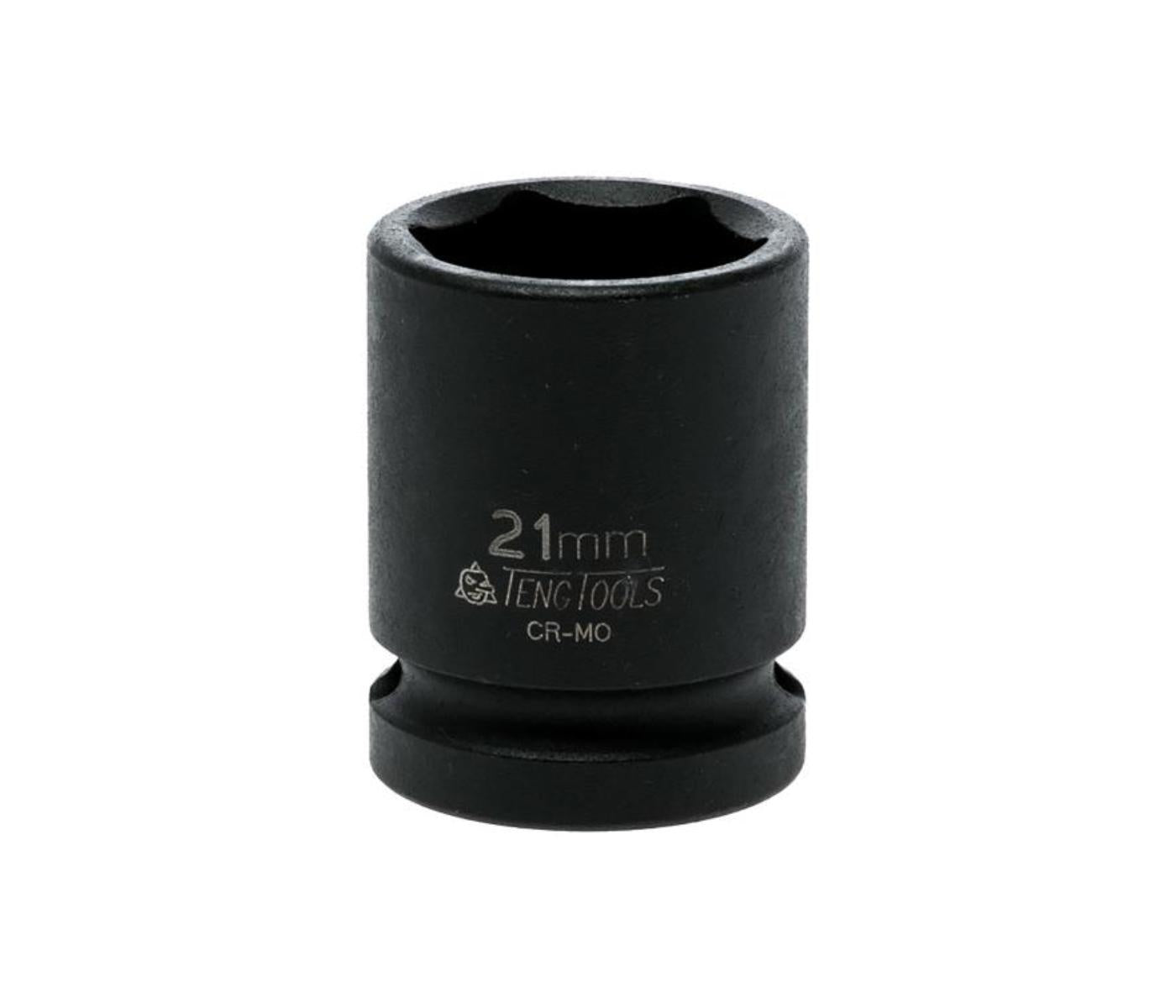 Teng 1/2in Dr. Impact Socket 21mm DIN