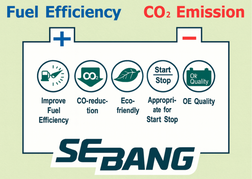 Drive Smarter and Greener with SeBang AGM & EFB Technology