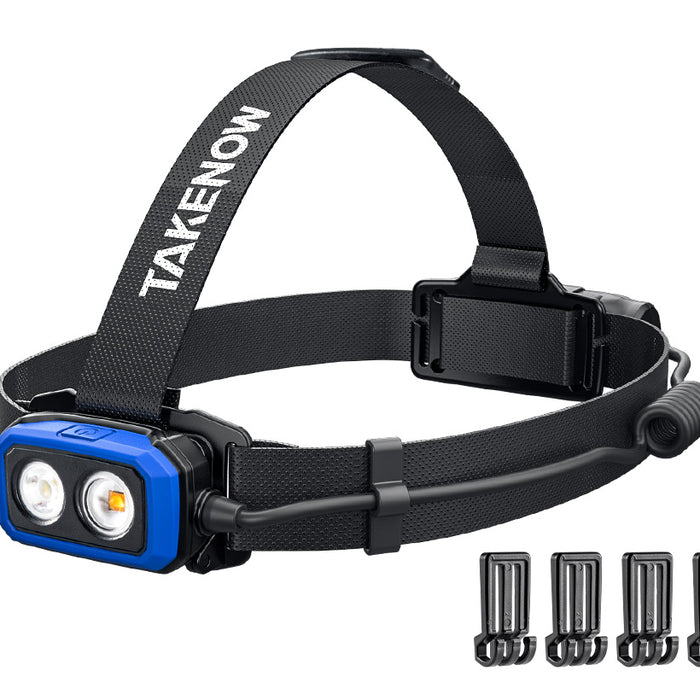 TAKENOW HL022 Head Lamps Max 600 Lumens