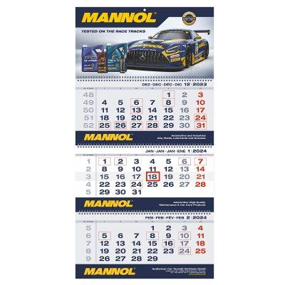 MANNOL 1045 Calendar 2024 in cooperation with HRT Racing Team