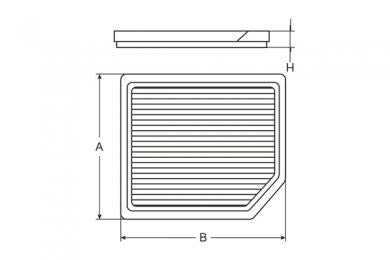 SCT Cabin Filter SAK166/1