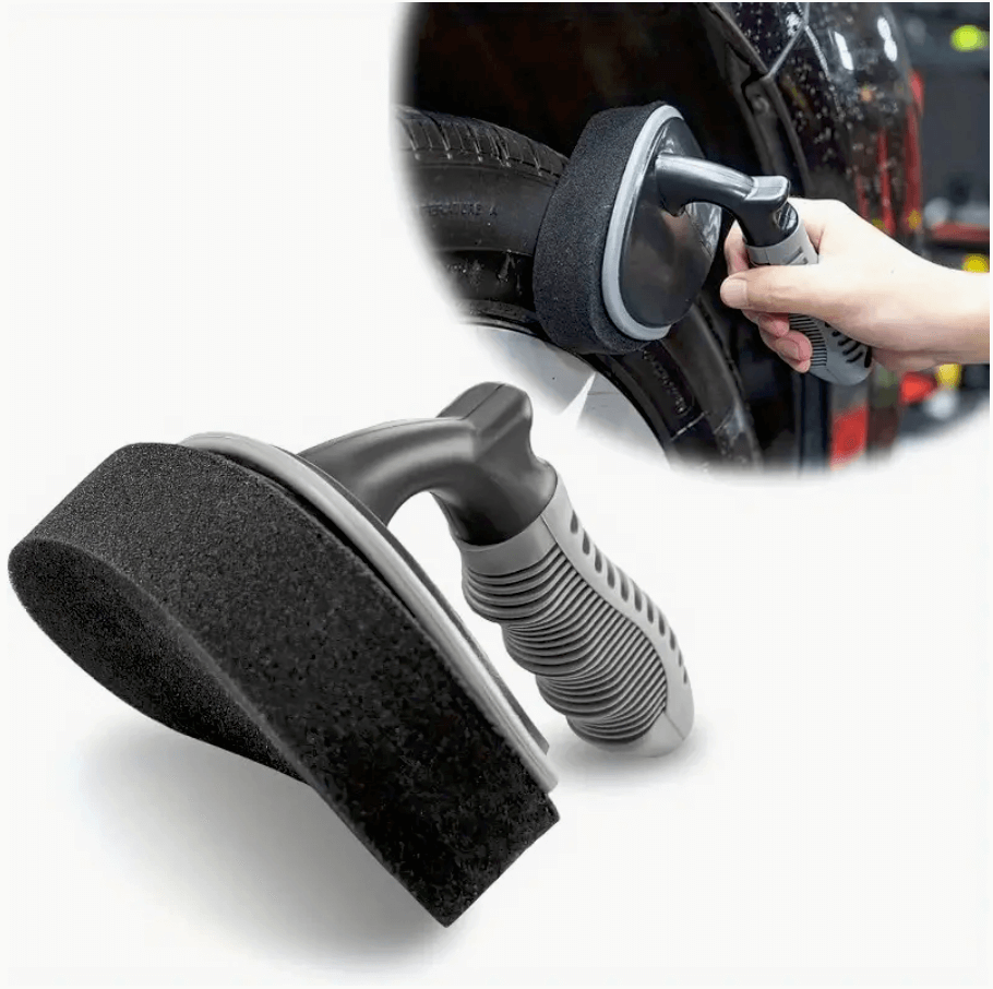 KLCB Tyre Wax Brush with Handle