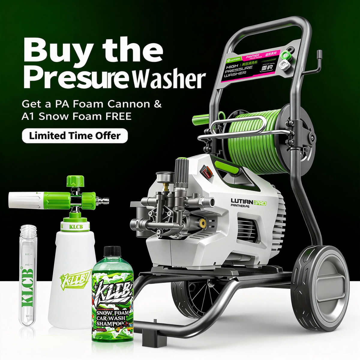 LUTIAN LT395-2000C High Pressure Washer