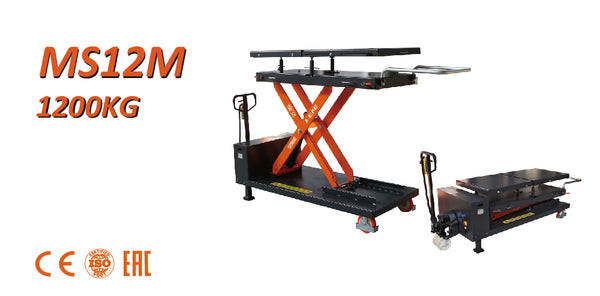 ACE-MS12ACM | 1.2T Hydraulic Mobile Lifting Table