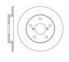 NIBK RN1239 Rear Rotors For Toyota
