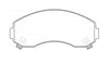 NHC655 =PN0433 Front Pads For Kia