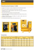 B&D TK Series Variable Speed Screw AIr Compressor 7.5KW 0.54-1.35 m3/min