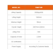 STEL-F10M 2 Post Hoist 4.2T One side manual release