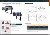 STEL-F10M 2 Post Hoist 4.2T One side manual release