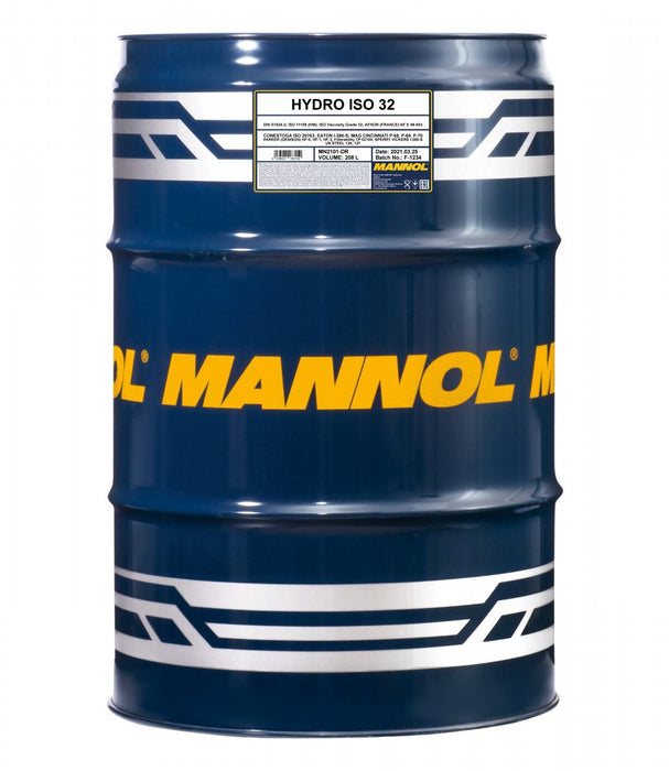 MANNOL 2101 208L MANNOL Hydro ISO 32