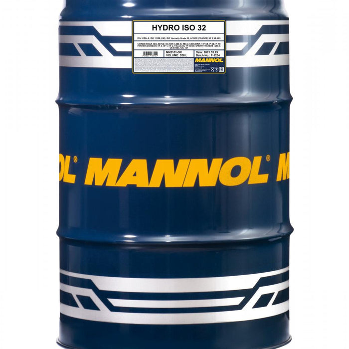 MANNOL 2101 208L MANNOL Hydro ISO 32