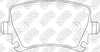 ICER DB1865= PN0349 Rear Pads For Audi Skoda Volkswagen