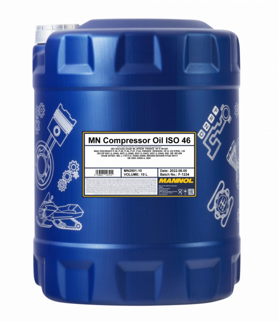 MANNOL 2901 10L COMPRESSOR OIL ISO 46