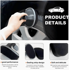 KLCB Tyre Wax Brush with Handle