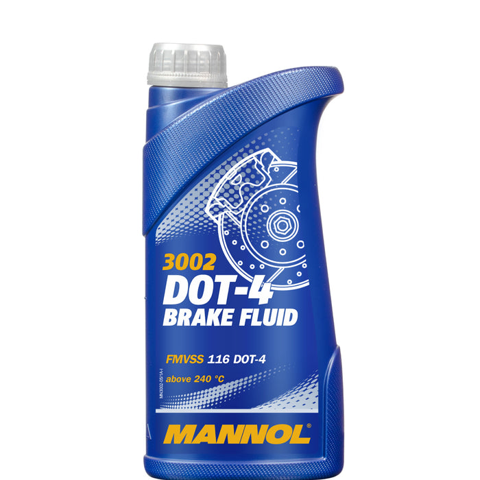 MANNOL 3002 1L DOT 4 BRAKE FLUID