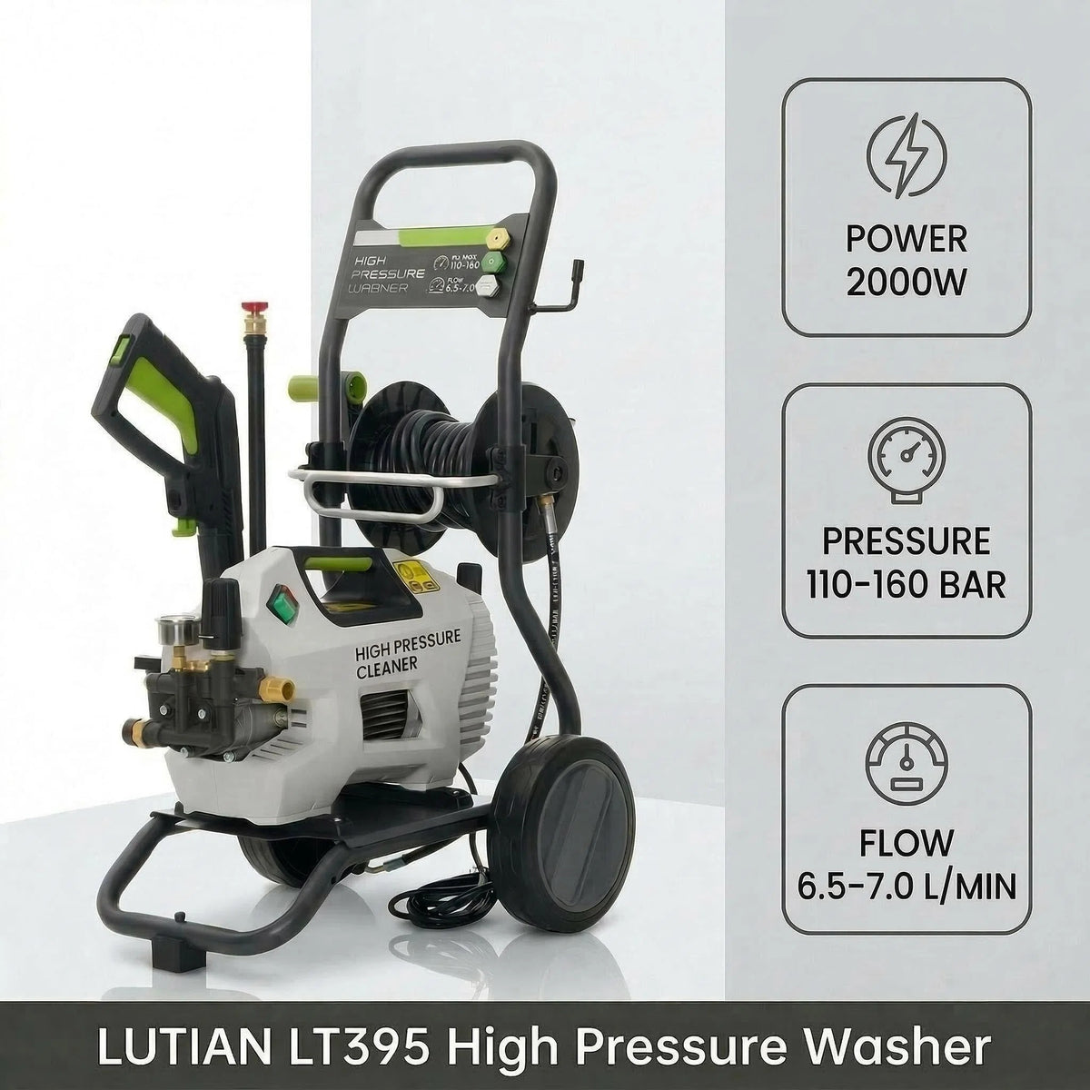 LUTIAN LT395-2000C High Pressure Washer