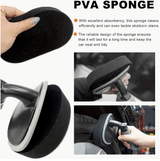 KLCB Tyre Wax Brush with Handle