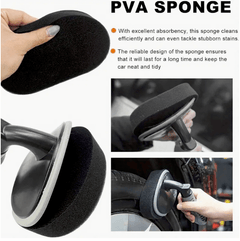 KLCB Tyre Wax Brush with Handle