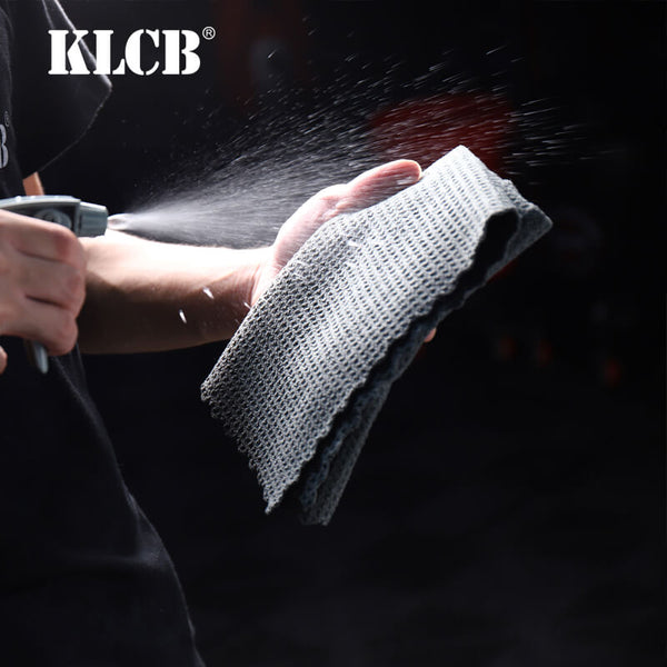 KLCB Glass Towel Grey