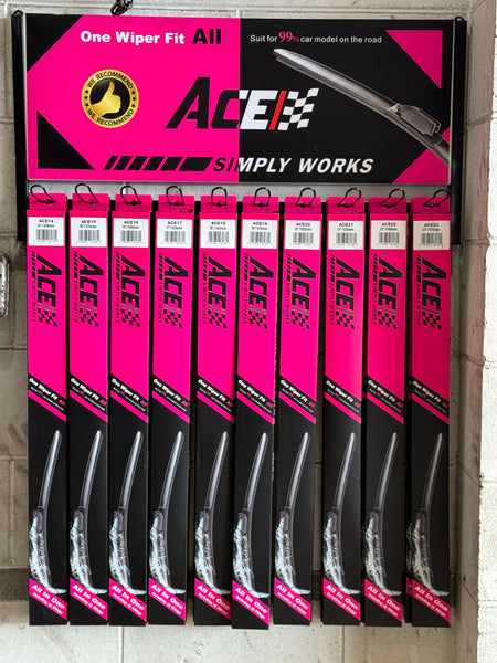 ACE WIPER REAR COMBO 10-18INCH WITH STAND