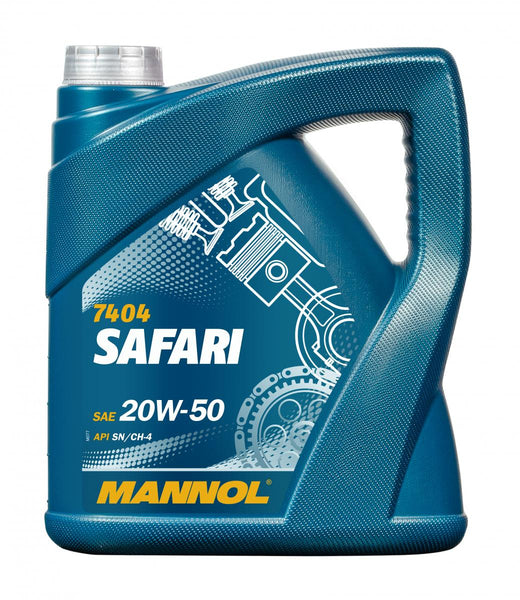 MANNOL 7404 4L Mineral Safari 20W-50 API SL/CF