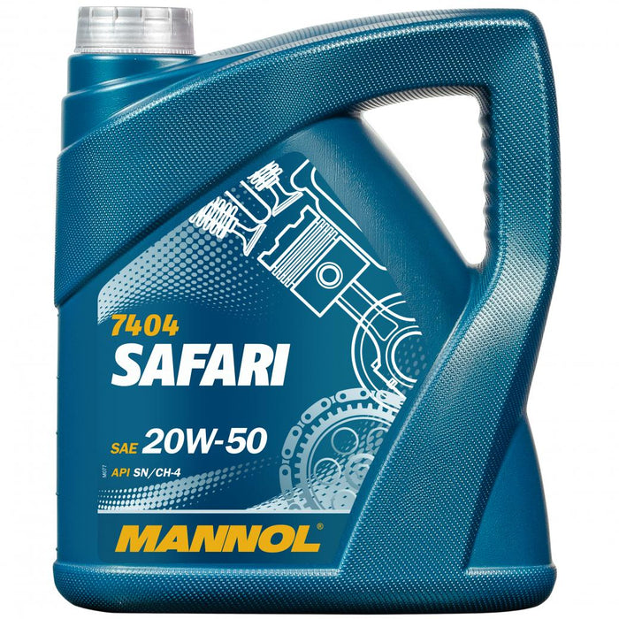 MANNOL 7404 4L Mineral Safari 20W-50 API SL/CF