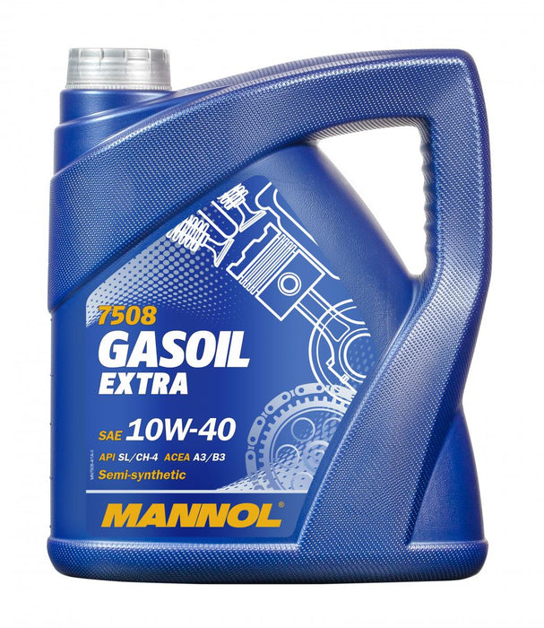 MANNOL 7508 4L SEMI SYN Gasoil Extra 10W-40 API SL/CF