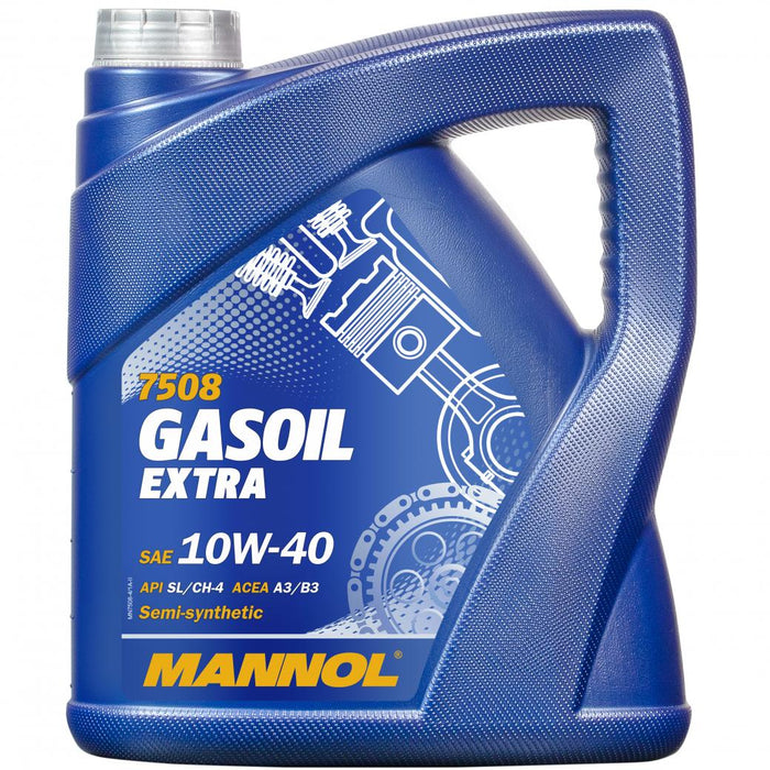 MANNOL 7508 4L SEMI SYN Gasoil Extra 10W-40 API SL/CF