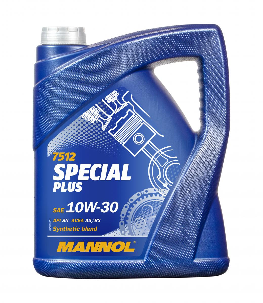 MANNOL 7512 5L SEMI SYN 7512 SPECIAL PLUS 10W-30 API SN/CF