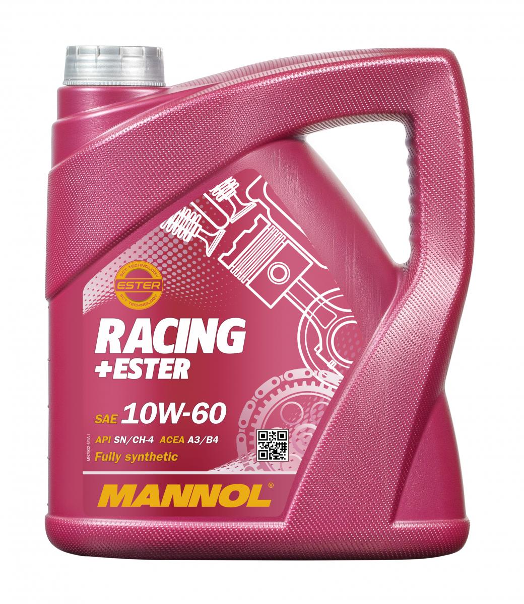 MANNOL 4L 7902 Racing+Ester 10W-60 API SN/SM/CF RACING CAR