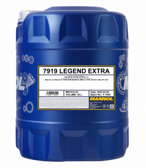 MANNOL 7919 20L Legend Extra 0W-30 low viscosity C2/C3 DPF PAO + ESTER