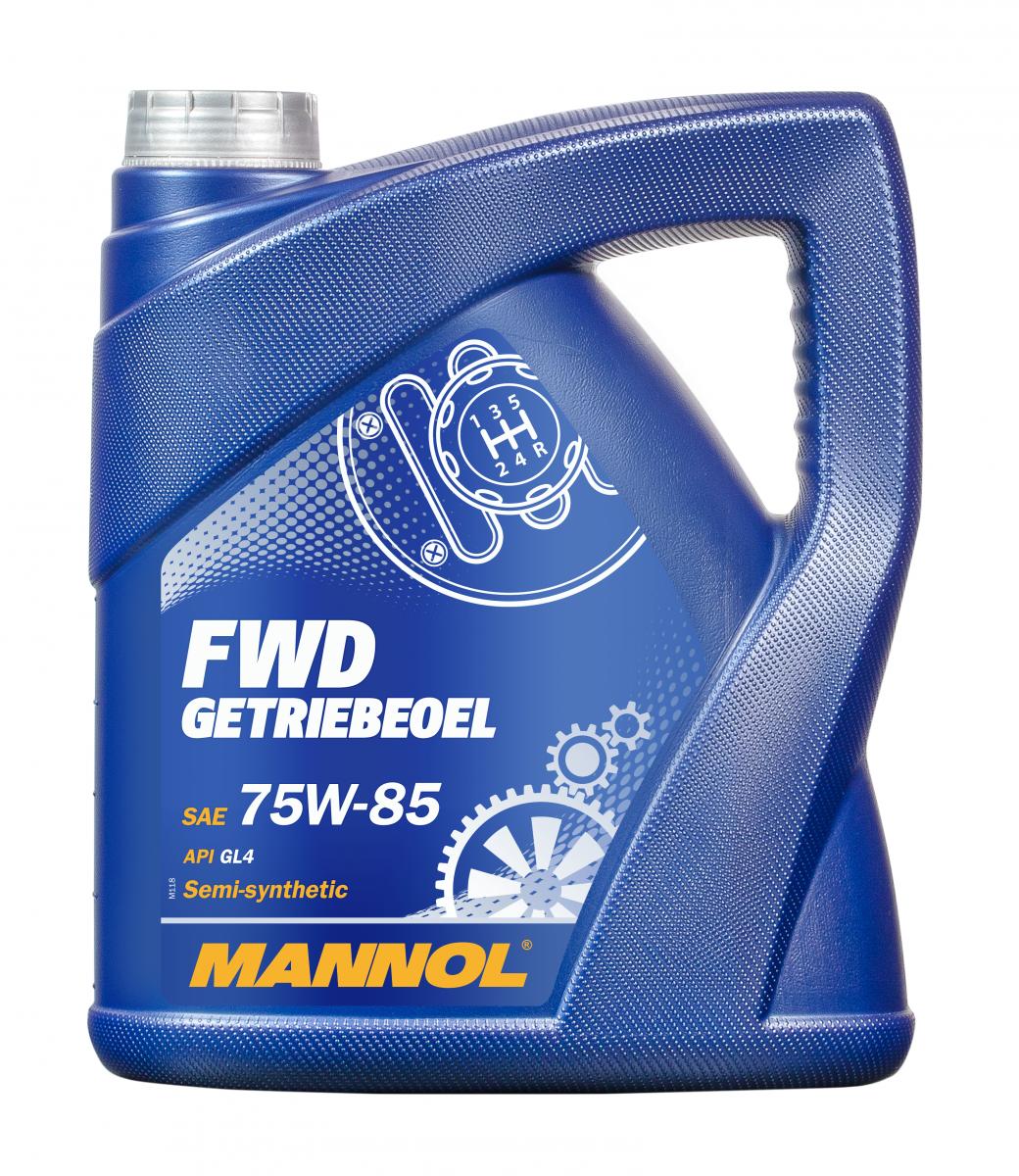 MANNOL 8101 4L Getriebeoel 75W-85 API GL 4 FWD MANNOL 8101 4L Getriebeoel 75W-85 API GL 4 FWD