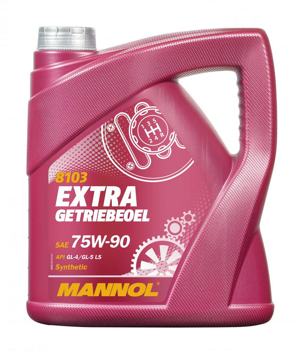 MANNOL 8103 4L Extra Getriebeoel 75W-90 API GL 4/GL 5 LS