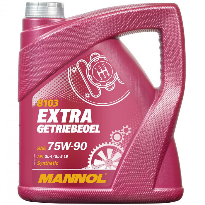 MANNOL 8103 4L Extra Getriebeoel 75W-90 API GL 4/GL 5 LS