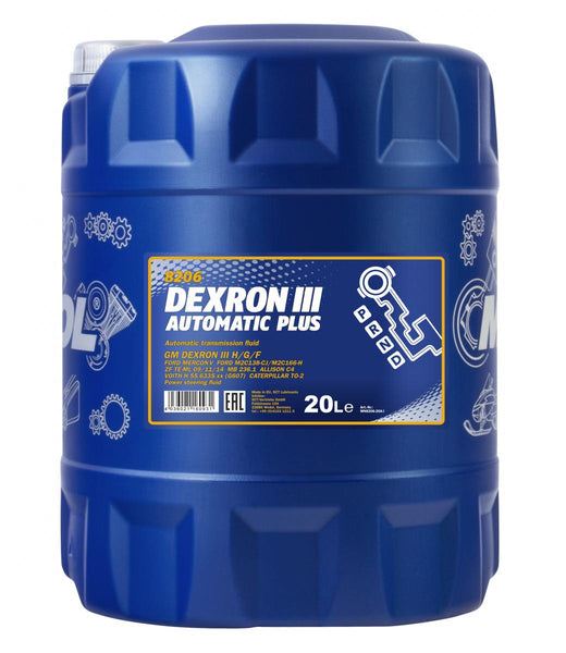 ATF 20L MN 8206 Automatic Plus ATF DIII DEXRON III