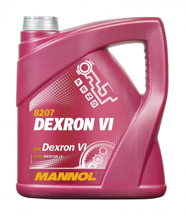 MANNOL 8207 4L ATFDexron VI LATEST GM FORD JAPAN TOYOTA WS