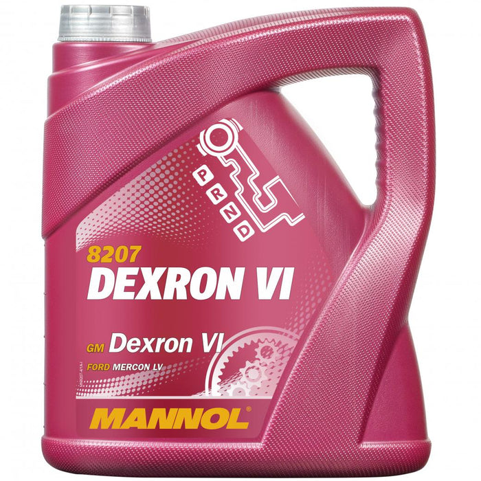 MANNOL 8207 4L ATFDexron VI LATEST GM FORD JAPAN TOYOTA WS