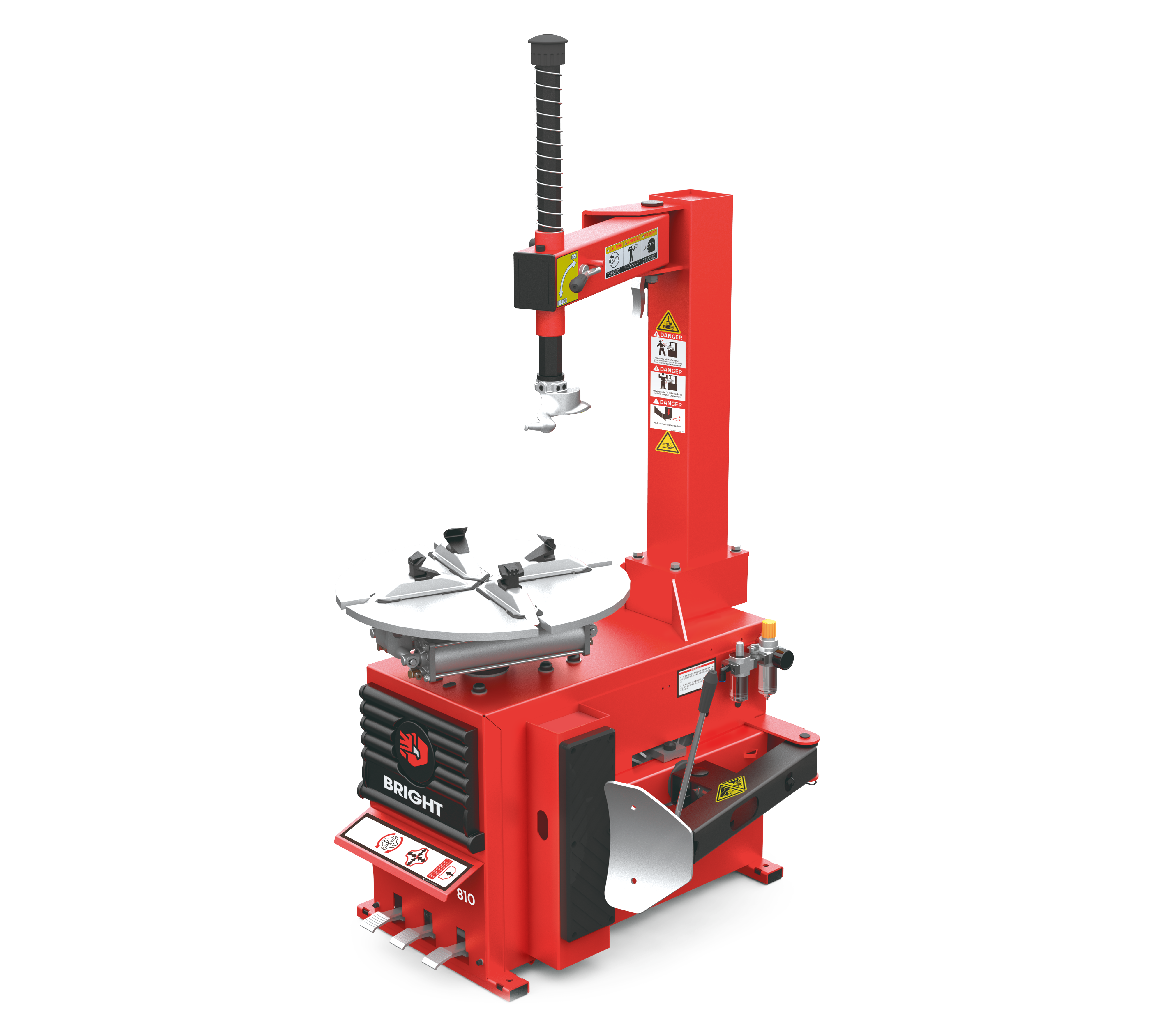 BRIGHT LC850N 240V/50HZ/1P with 21“ inner arc turn table