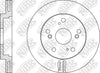 NIBK RN1600V Front Rotors For Honda