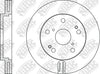 NIBK RN1413V Front Rotors For Acura Honda