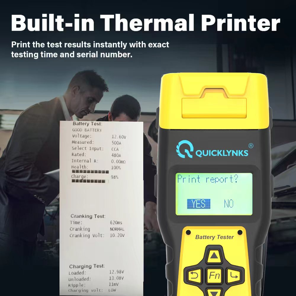 BA1000 12V AUTO BATTERY TESTER